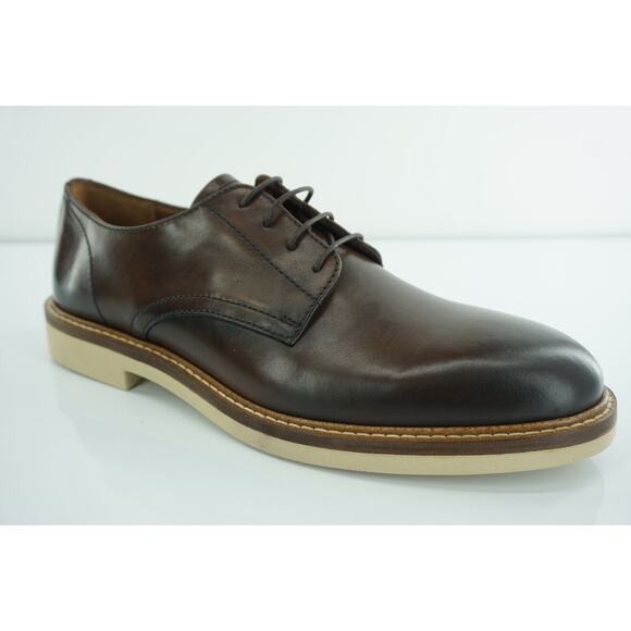 To Boot New York Marseille Plain Toe Derby Oxford Shoe Sz 8.5 Lace Up $375 Brown